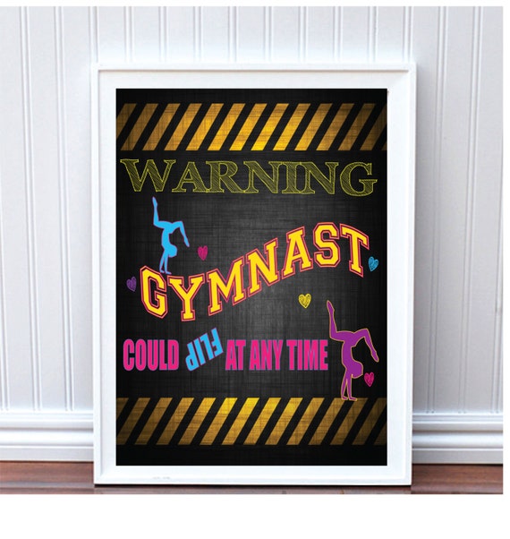 Cute Girls Personalized Gymnastics Gifts for by gymnasticsgifts