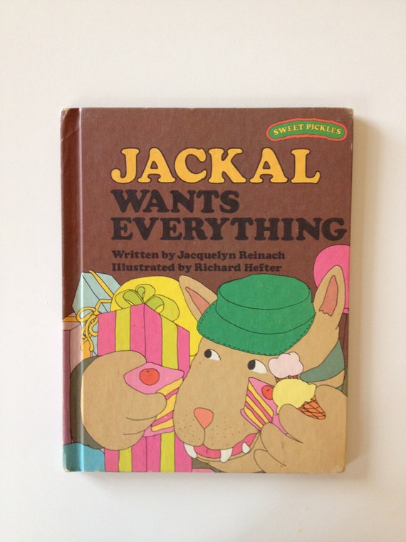 Vintage Sweet Pickles Book Series Jackal Wants