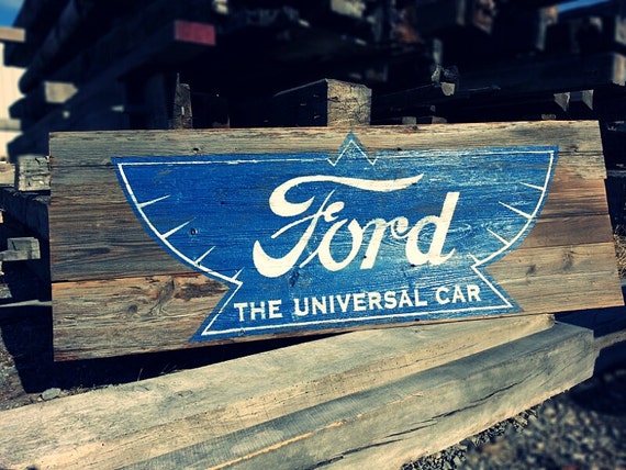 1919 Sign Era Barn ford  rustic signs Ford Rustic