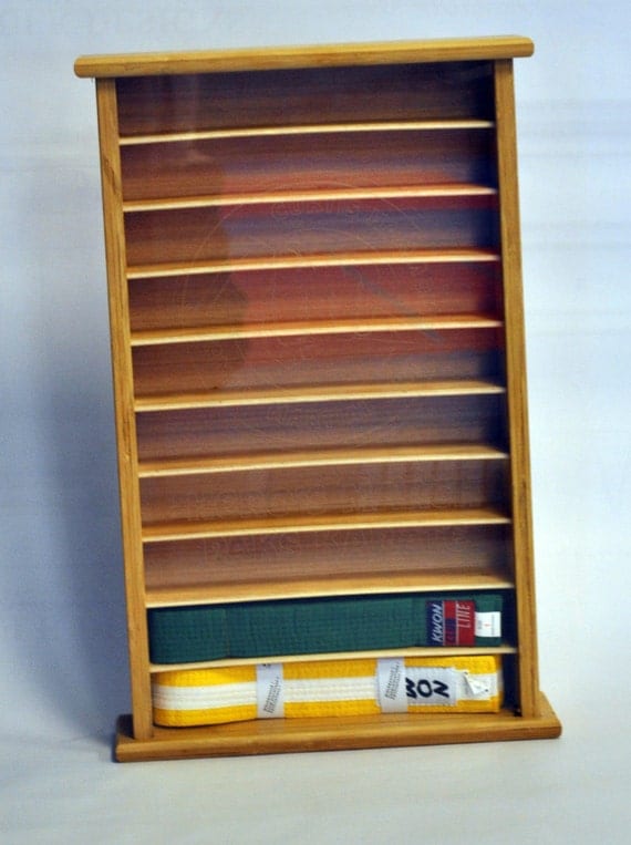 Items similar to Shadow box for Karate Belts on Etsy
