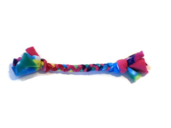 tie dye stuffed dog