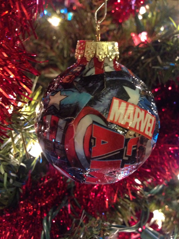 marvel characters christmas ornaments