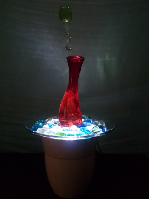 items similar to small table fountain with led light on etsy items similar to small table fountain with led light on etsy