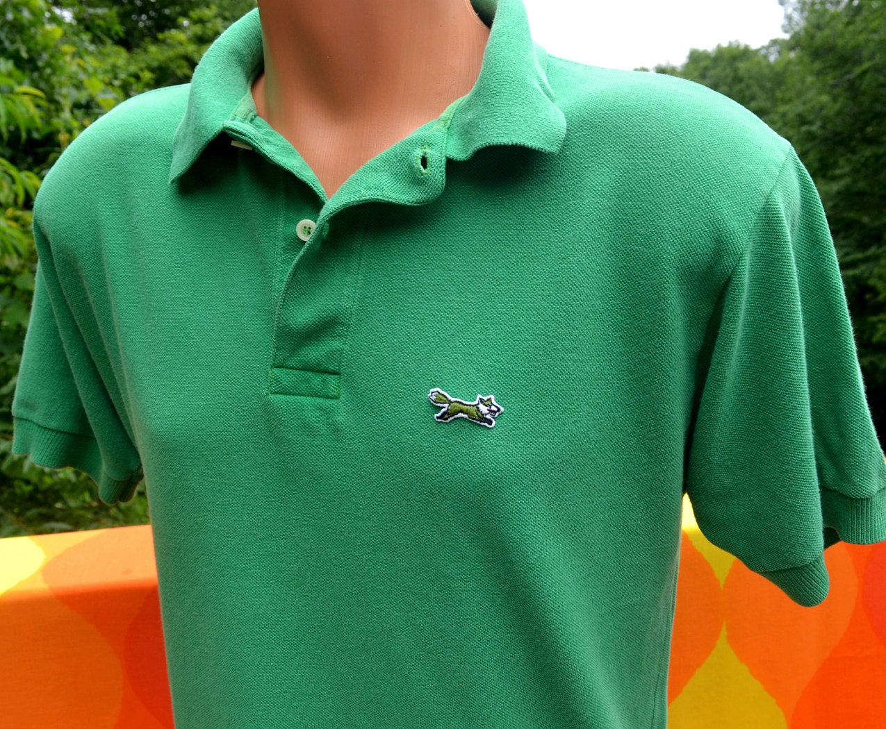 retro golf polo