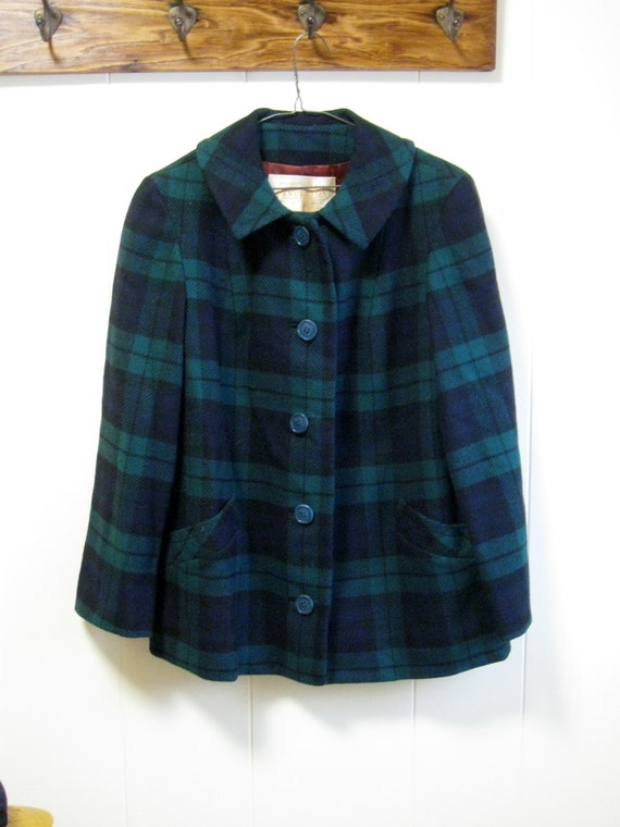 Vintage Pure Wool Lumberjack Plaid Jacket by Pendleton