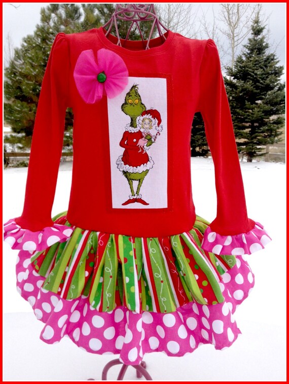 grinch in dress