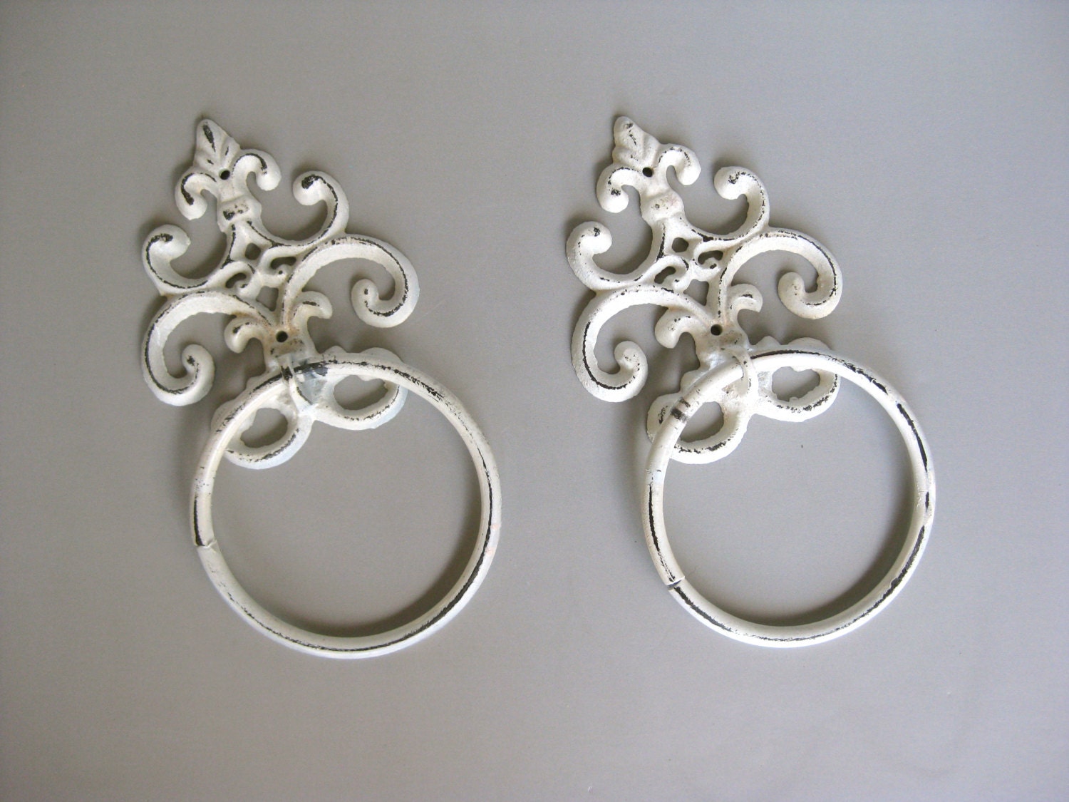 Towel Rings Bathroom Fixture Kitchen Decor by Swede13Cottage