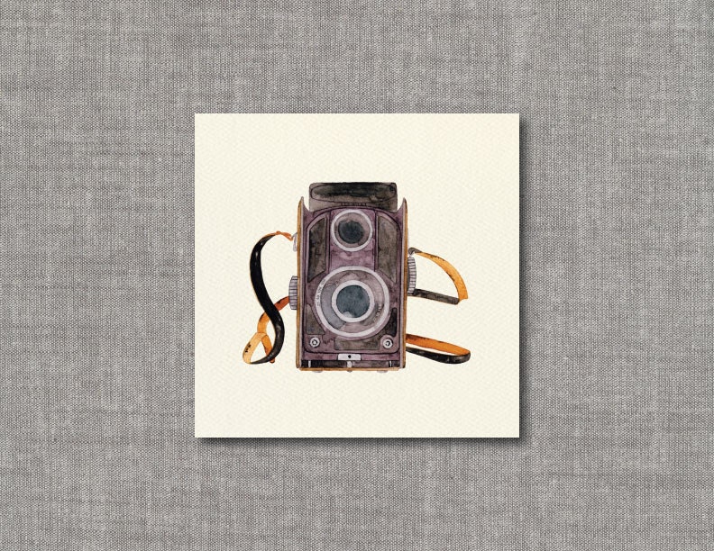 Antique Camera Vintage Viewfinder Camera Flea by frecklepaper