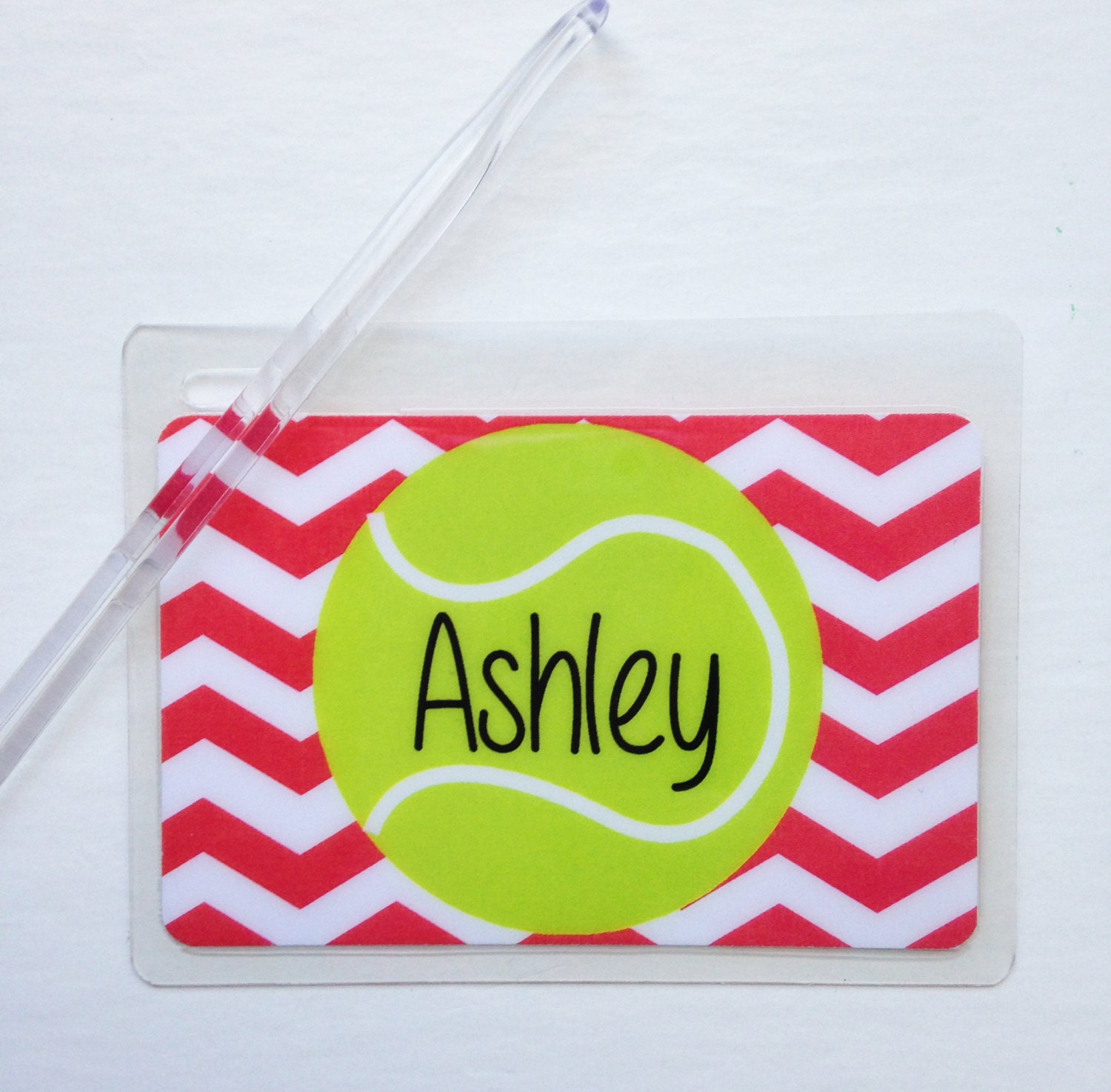 Tennis Bag Tag Tennis Ball Bag Tag Tennis Racket Tag Tennis