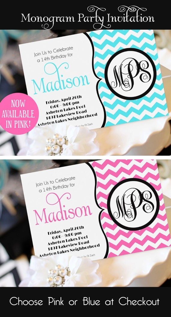 Teen Invitations 17