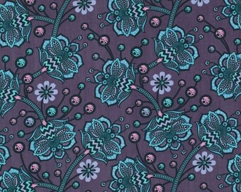 Bees Knees in Lapis PWTP026 - Tula Pink BIRDS & BEES - By the Yard
