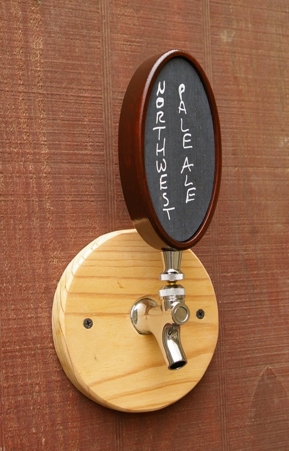Beer Tap Handle with Chalkboard Insert