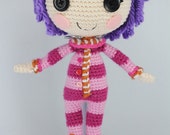 PATTERN: Pillow Crochet Amigurumi Doll