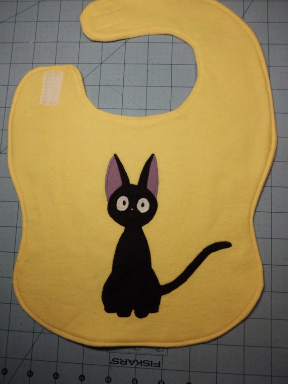 Items similar to Jiji from Kiki's Delivery Service Baby Bib on Etsy