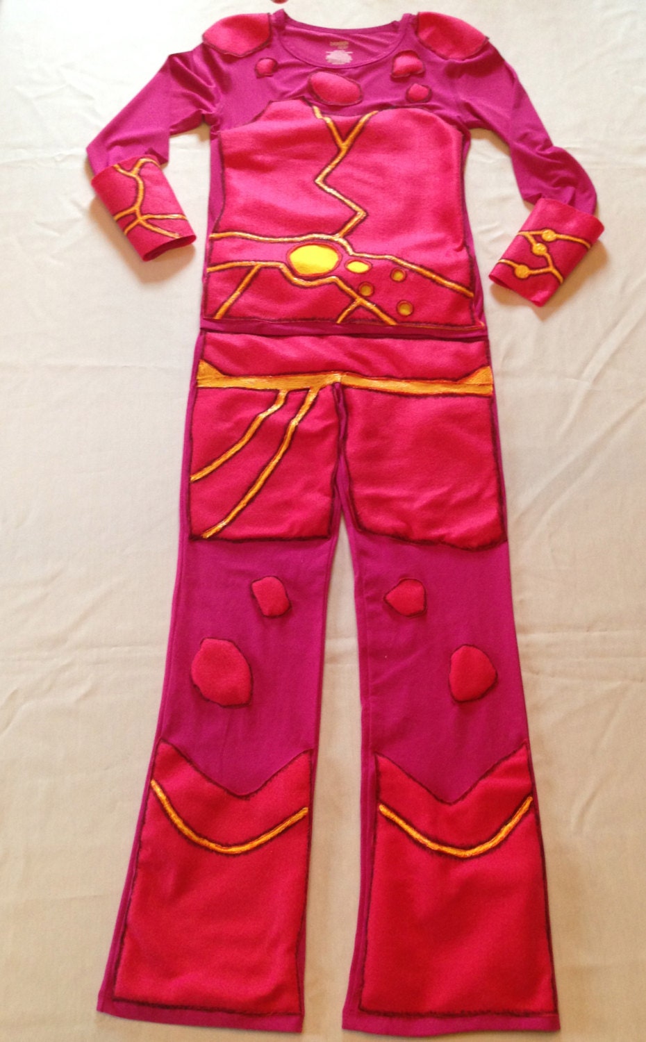 Custom made Lava Girl Costume by 4Charms4you on Etsy