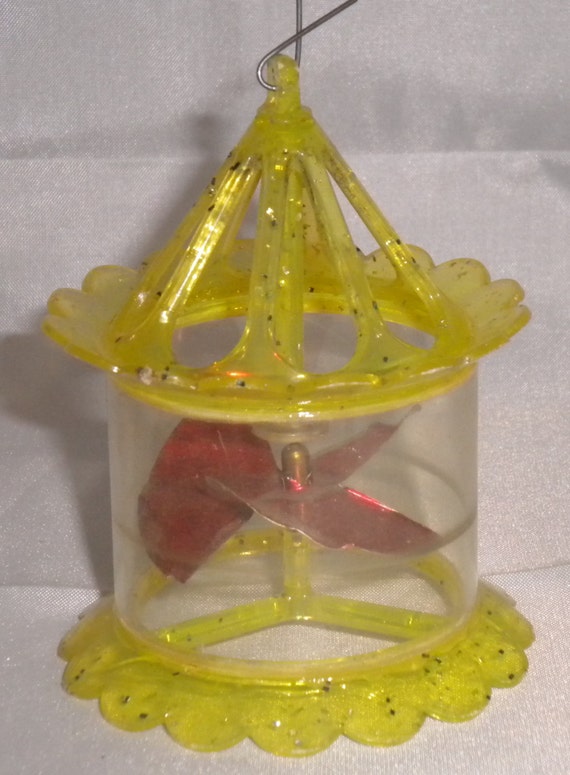 Vintage 50's Twinkler Spinner Christmas Ornament