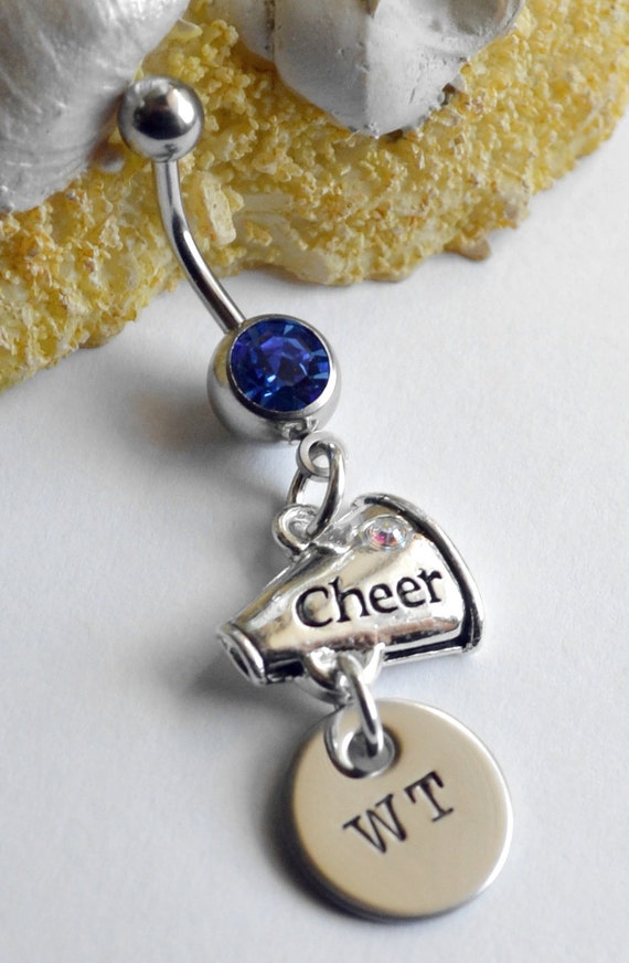 Cheerleader belly button ring Cheerleader belly button ring