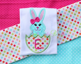 Items similar to Easter Shirt, Toddler, Infant, Youth, Chevron Initial ...