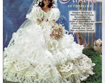 Ladies of Fashion Rosette of Charlotte Crochet Pattern The Needlecraft Shop 982513