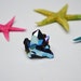 Cosmic Rainbow Titanium Crystal Ring