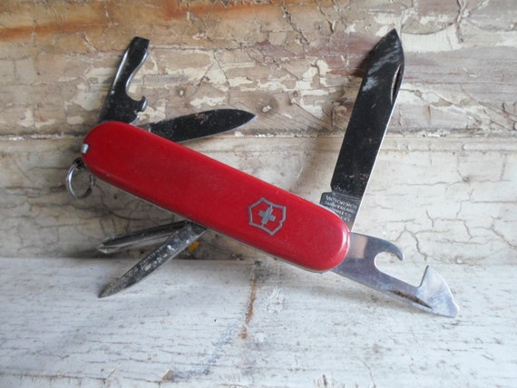 Swiss Army Knife Pocket Knife Vintage Pen Knife by AllVintageMan