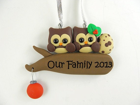 expecting owl parents christmas ornament by peeweesclayhouse expecting owl parents christmas ornament by peeweesclayhouse