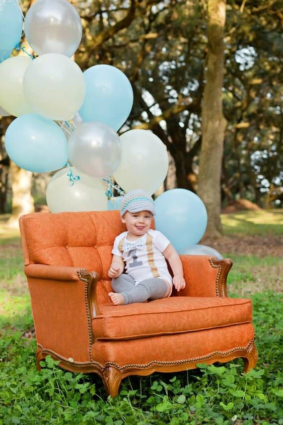 Baby Boy First Birthday Outfit Boys Birthday Bodysuit with