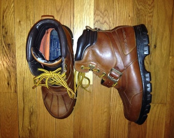 vintage polo sport ranger boots youth size 7