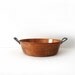 French Antique Copper Jam Pan with cast Iron handles - Kitchen Decor