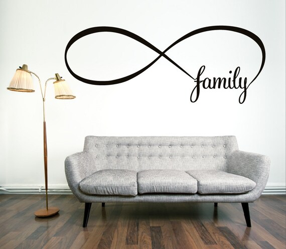 wall infinity symbol art Wall Bedroom Decal Infinity Family Bedroom Symbol Decor Home Decor