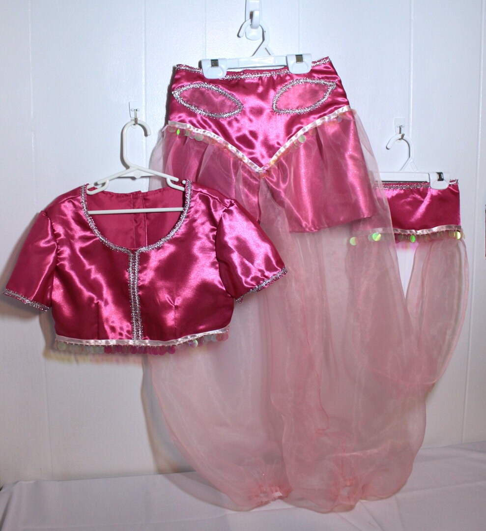 Pink Genie Costume Size 7/8