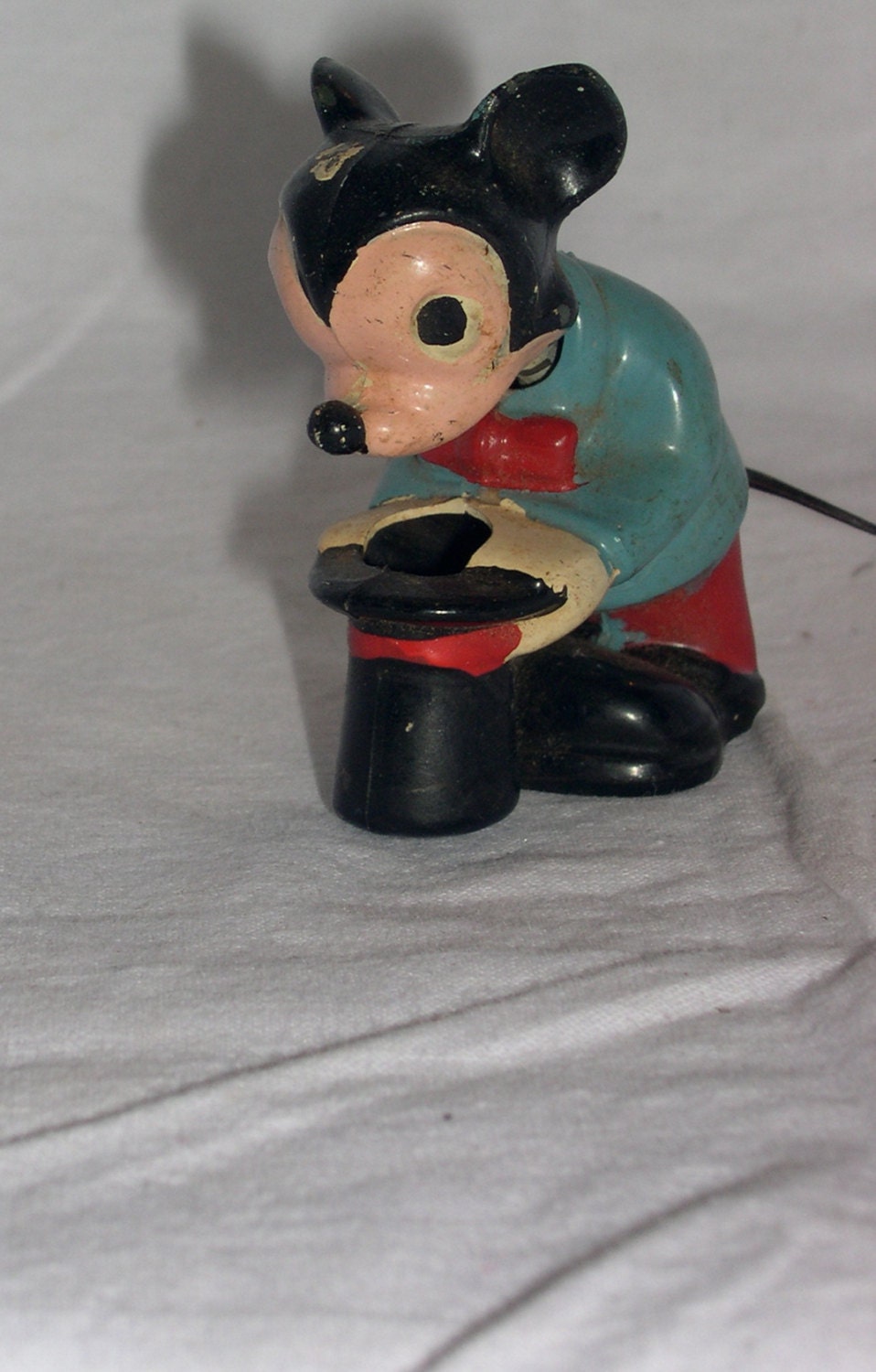 Mickey Mouse Bobble Head Vintage Toy Old Style by HouseofRube