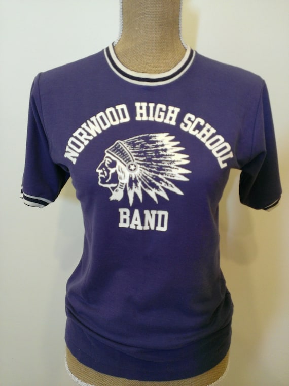 Vintage High School Band Shirt Norwood High School of