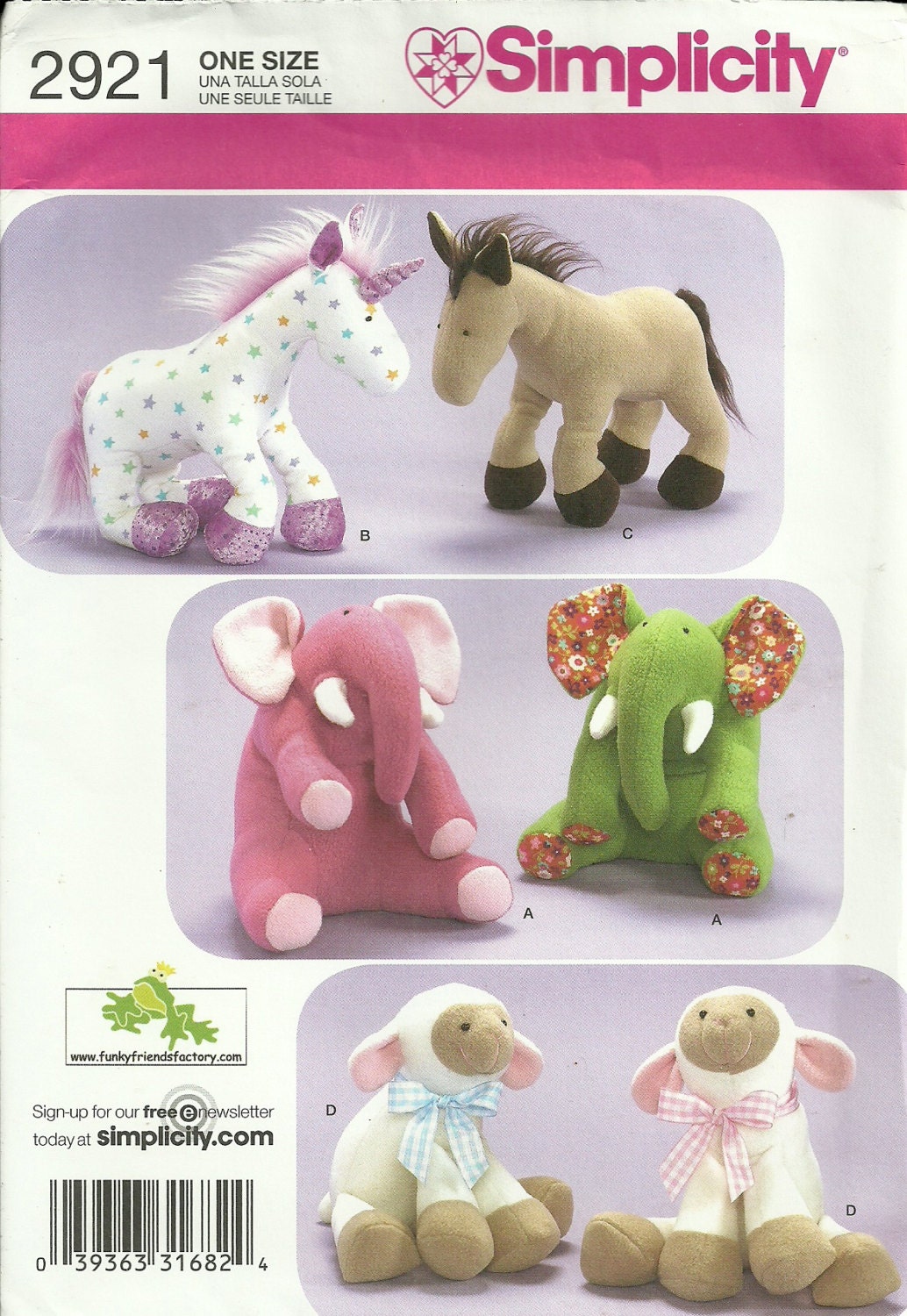 unicorn sewing pattern simplicity