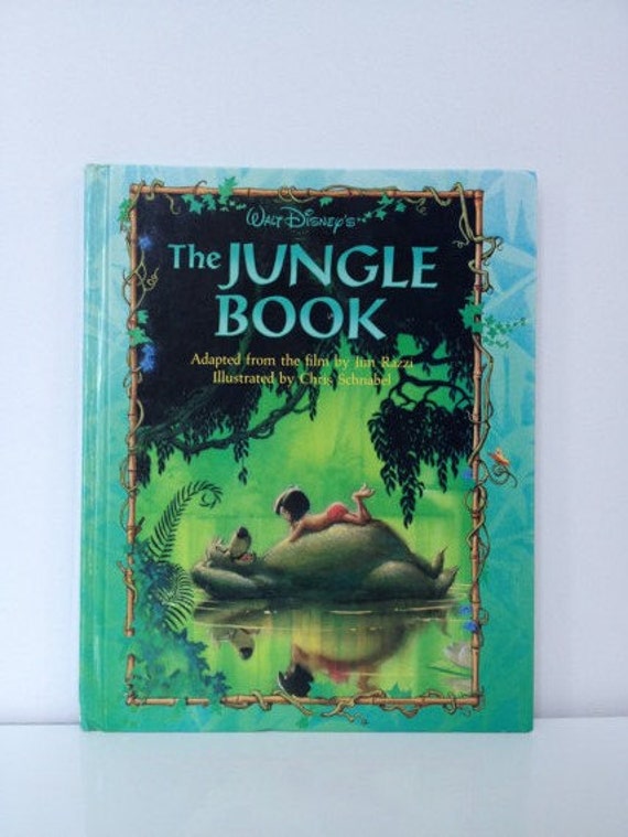 Vintage Disney The Jungle Book Storybook by RetroAlleyVintage
