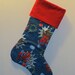Christmas Stocking, Funky Stocking, Non traditional, Quirky, Offbeat, Spiderman Christmas Stocking