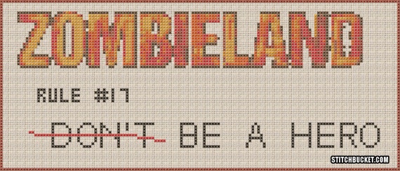 Static Pattern Rule Make | zombieland rules set cross stitch pattern by stitchbucket Static Pattern Rule Make | zombieland rules set cross stitch pattern by stitchbucket