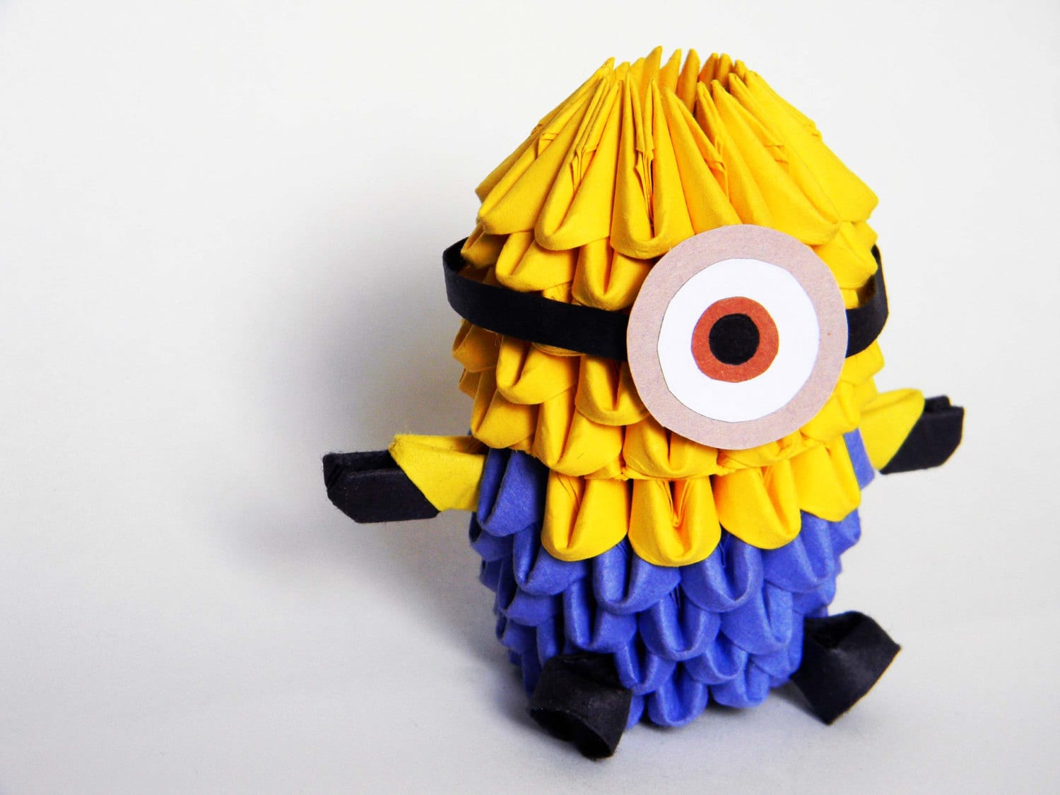 3D Origami Minion from Despicable Me by Imagifold on Etsy