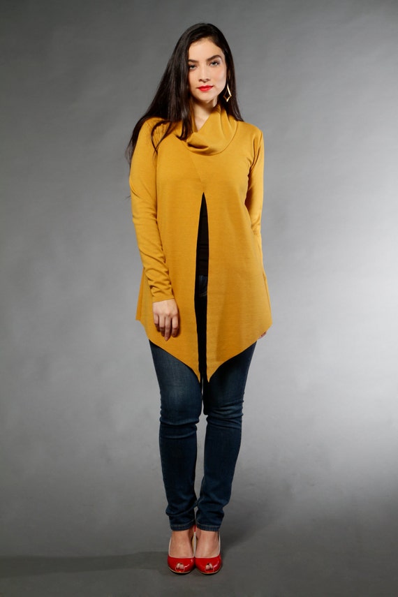 mustard color tops for women