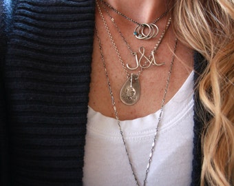Boho Gemstone Tassel Layering Necklaces spring designs style