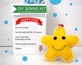 DiyDiyDiyDIY STAR Make Your Own Happy Star Ornament Sewing KIT A833 Il_170x135