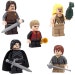 Game of Thrones: Series 1 Set (5 Minifigs) - miniBIGS Custom Figure made from Genuine LEGO Minifigure Elements