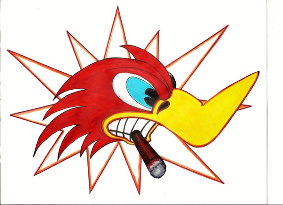 hot rod woodpecker