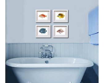 Fish bathroom decor | Etsy Fish bathroom decor | Etsy