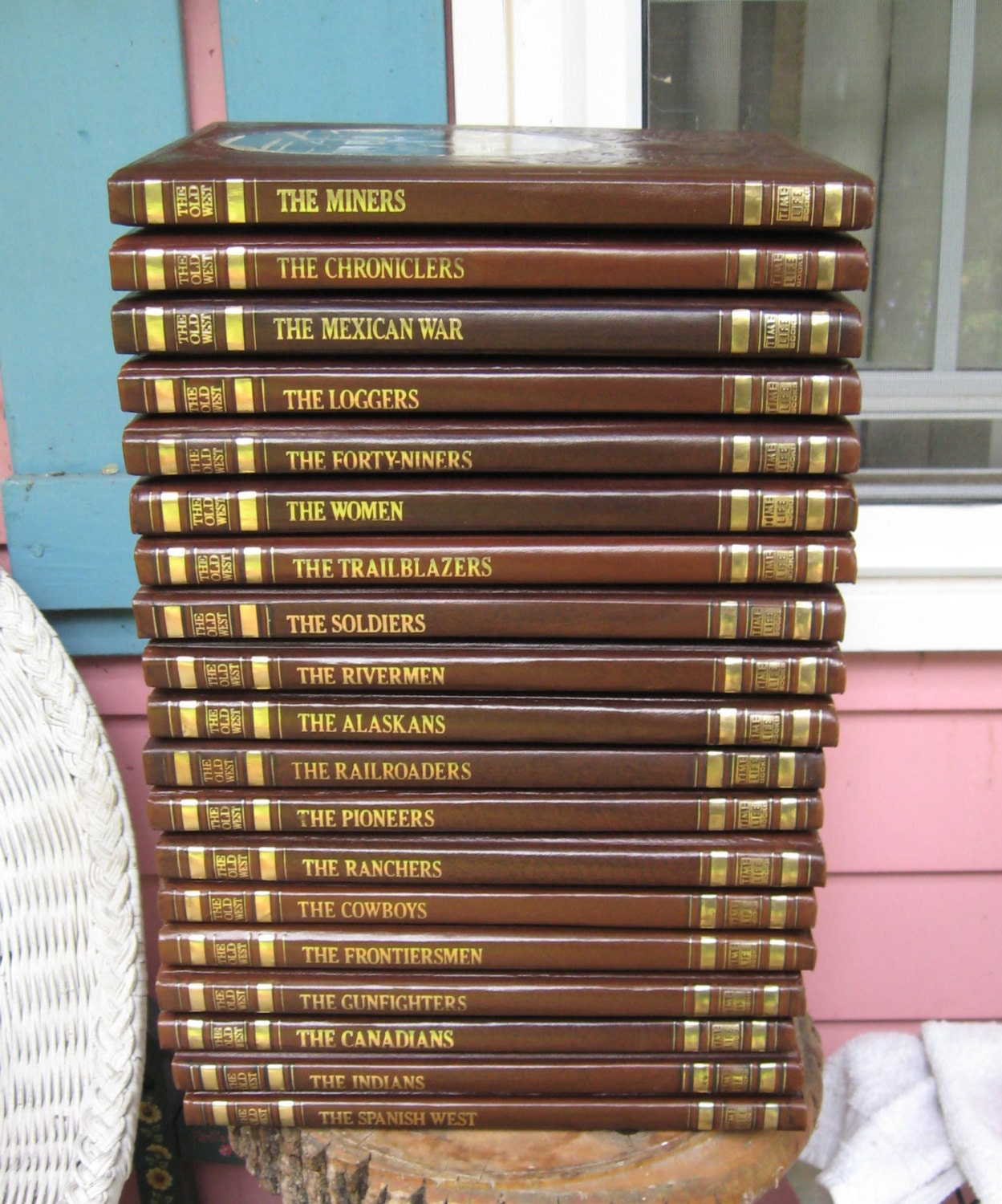 Lot of 19 Time-Life The Old West Books Unmarked Excellent