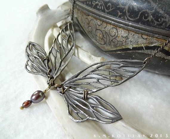 Cicada Wing Necklace