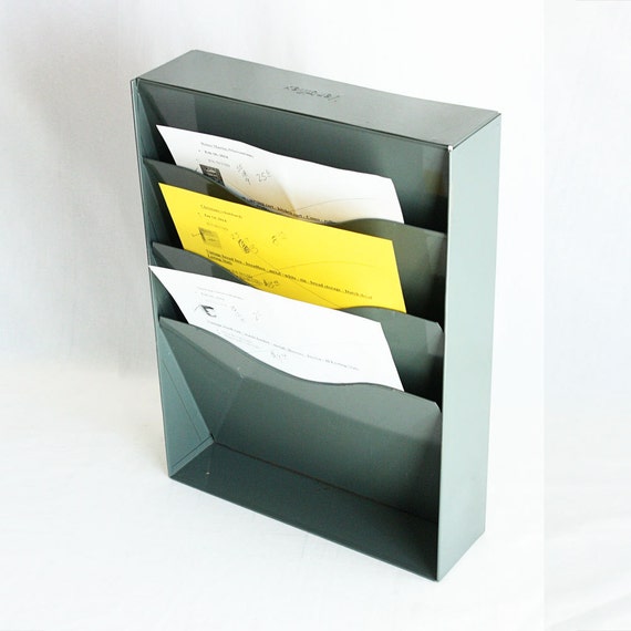 vintage file organizer file holder self standing file