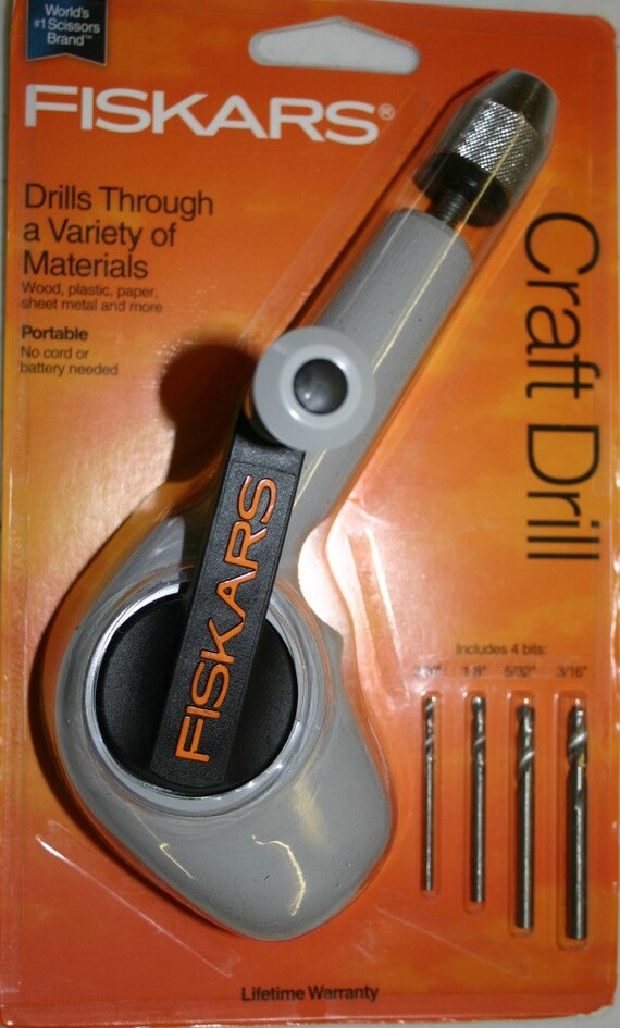 Hand Drill Fiskars Ergo Style Hand Drill 4 Drills Included