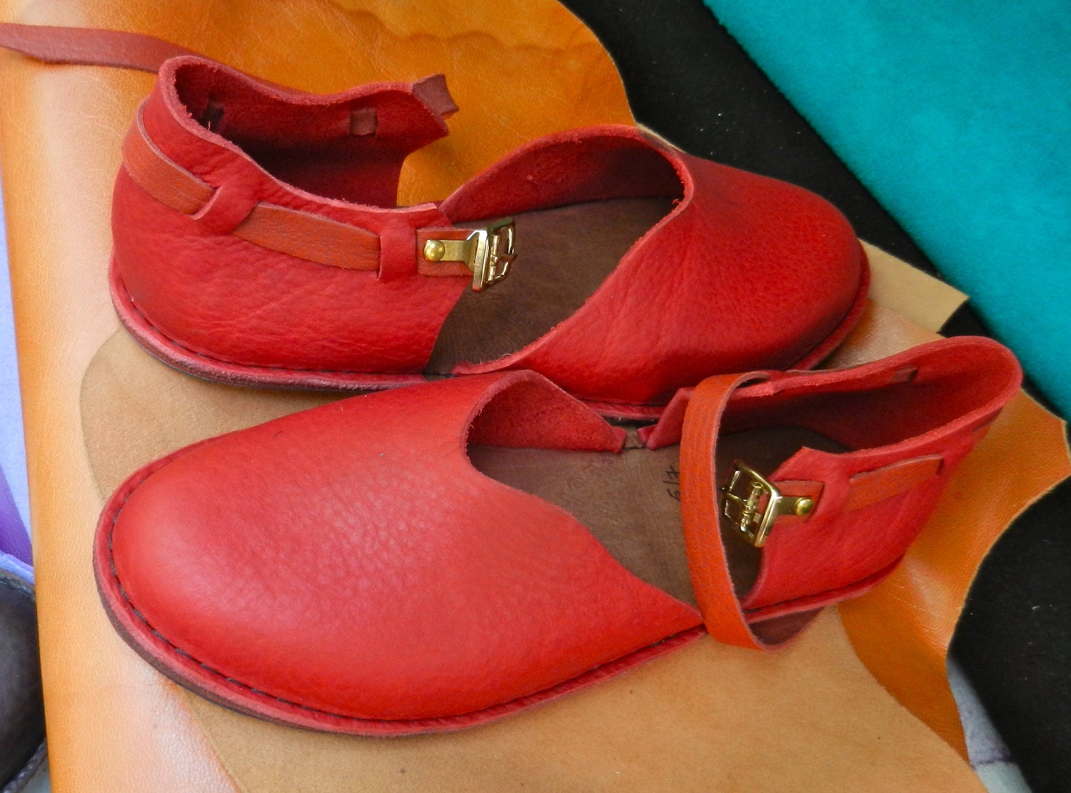 Handmade Leather Mary Jane Style dance shoes by thoseshoes