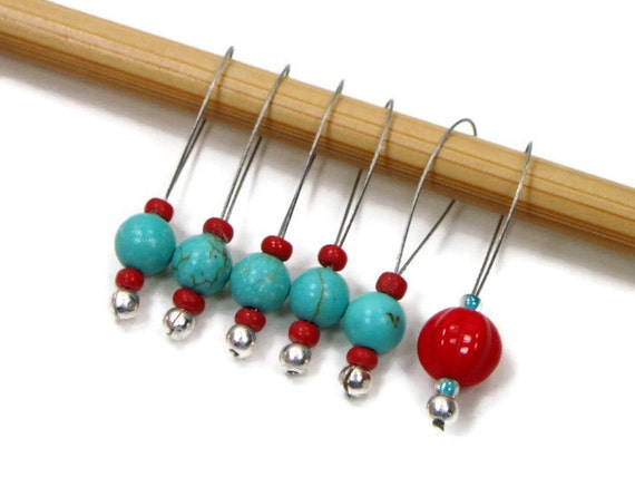 Knitting Stitch Markers Snag Free DIY Knitting Gift by TJBdesigns